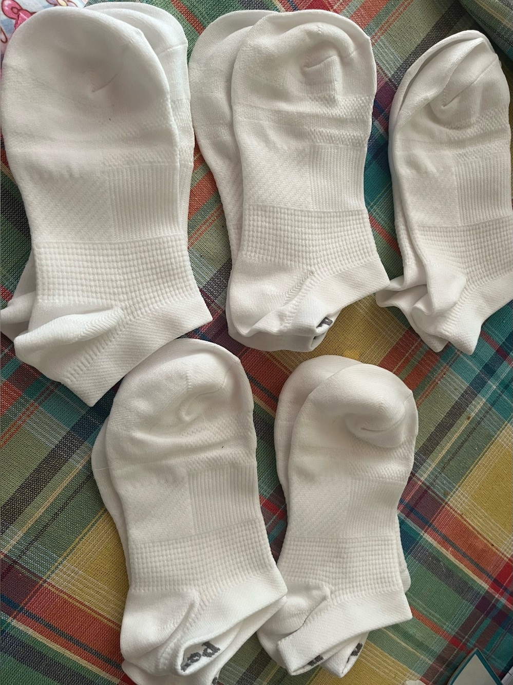Women’s White Low-Cut Athletic Socks - Pack of 6